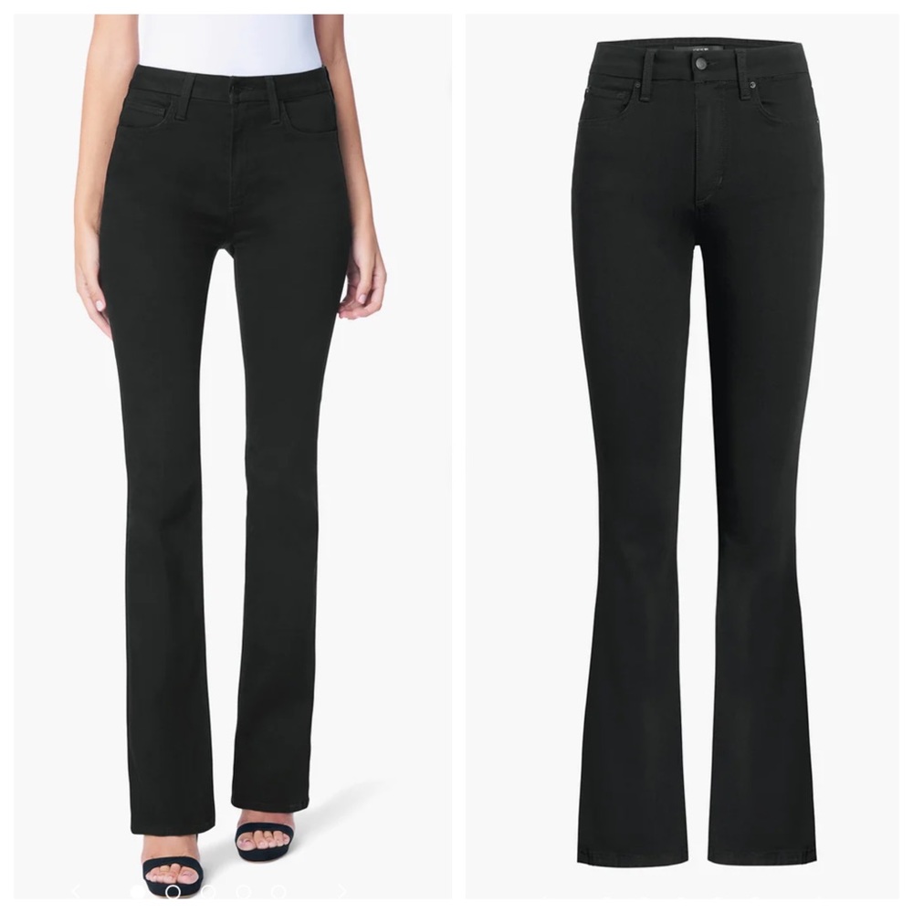 JOE’s THE HI (RISE) HONEY HIGH RISE CURVY BOOTCUT Black Jean Sz 28
